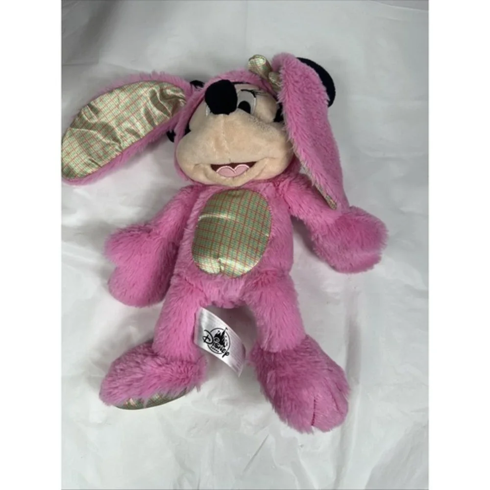 2020 Disney Parks Minnie Mouse Pink Easter Bunny‎ 12.5